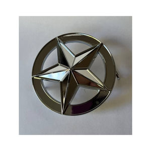 Western Star Belt Buckle Western Style Silver Finish